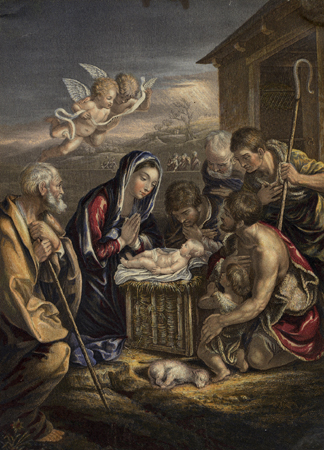 The Birth of the Saviour by George Baxter