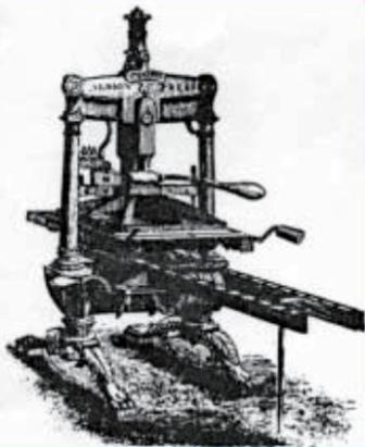 Albion Press from a wood-cut by George Baxter