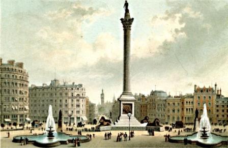 Trafalgar Square by Thomas Nelson