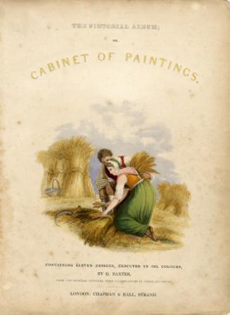George Baxter's Title Page to The Cabinet of Paintings