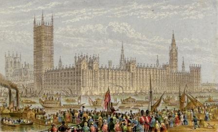 The New Houses of Parliament by Le Blond