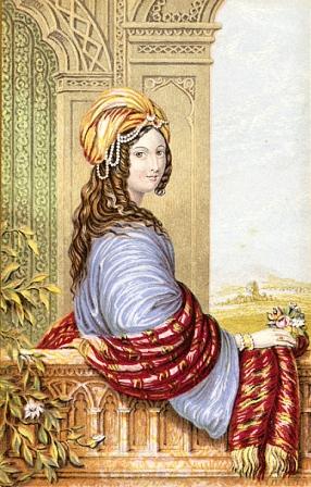 The Moorish Bride printed by Abraham Le Blond