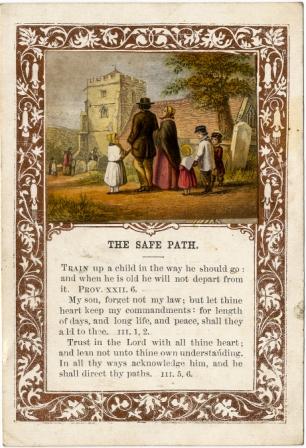 The Safe Path a Reward Card by William Dickes